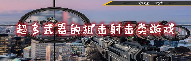 超多武器的狙击射击类游戏