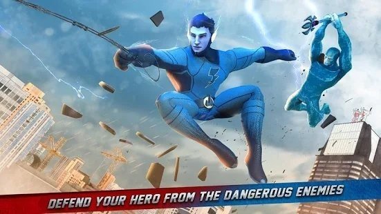 寒冰英雄黑帮城市(Ice Hero Gangster City Crime Simulator)