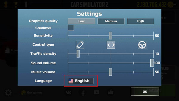 汽车模拟器2内置菜单全车解锁(Car Simulator 2)