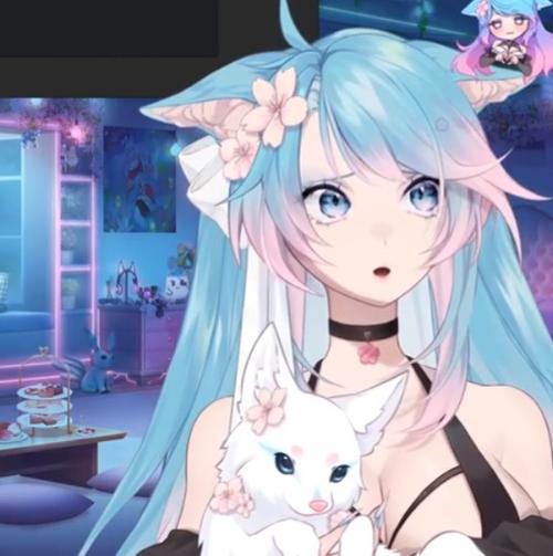  樱花狼灵表情包