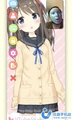 二次元面部捕捉视频录制