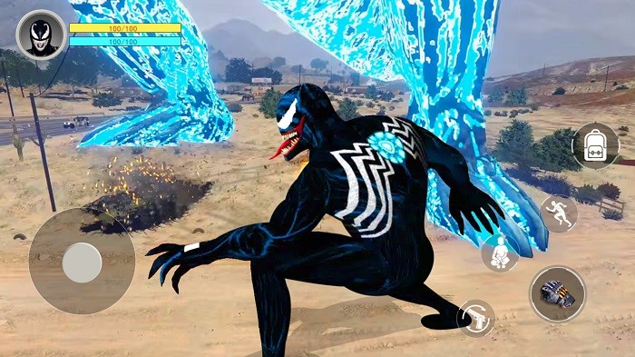 毒液人城市英雄