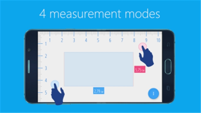 zai线尺子1:1标准图手机15cm