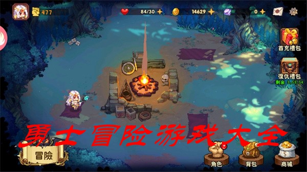 勇士冒险游戏大全