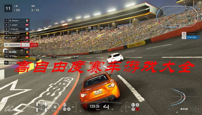 高度自由赛车游戏大全