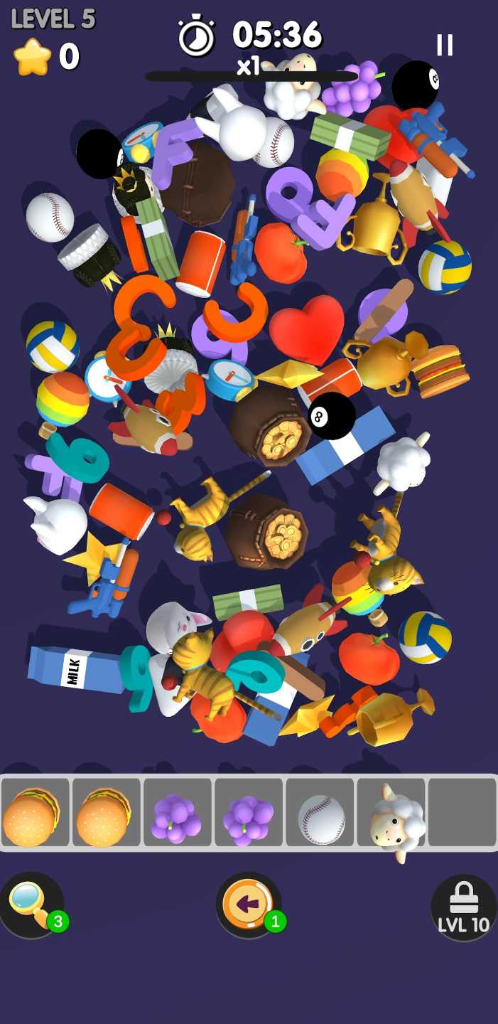 瓷砖玩具比赛3D