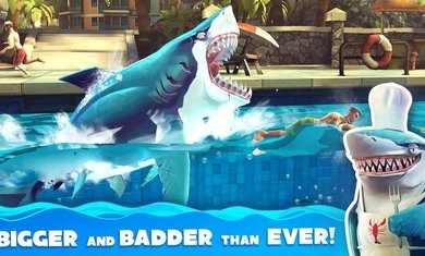 饥饿鲨世界破解版无限珍珠钻石金币