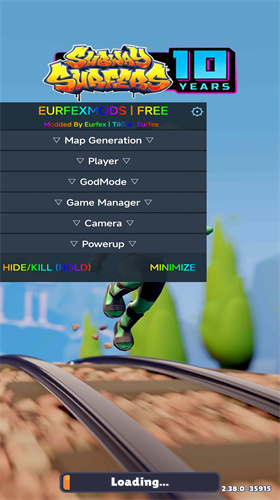 地铁跑酷血轮眼金币内置菜单