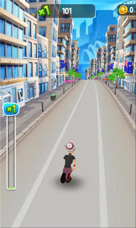 愤怒的老奶奶跑酷