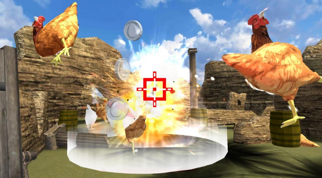 射击公鸡游戏