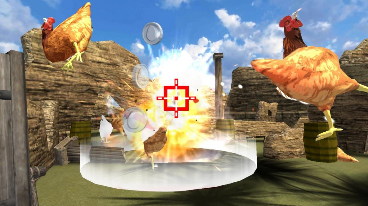 射击公鸡游戏