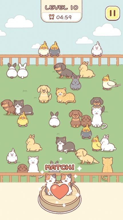 动物园匹配游戏