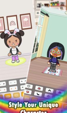 Toca dress up game