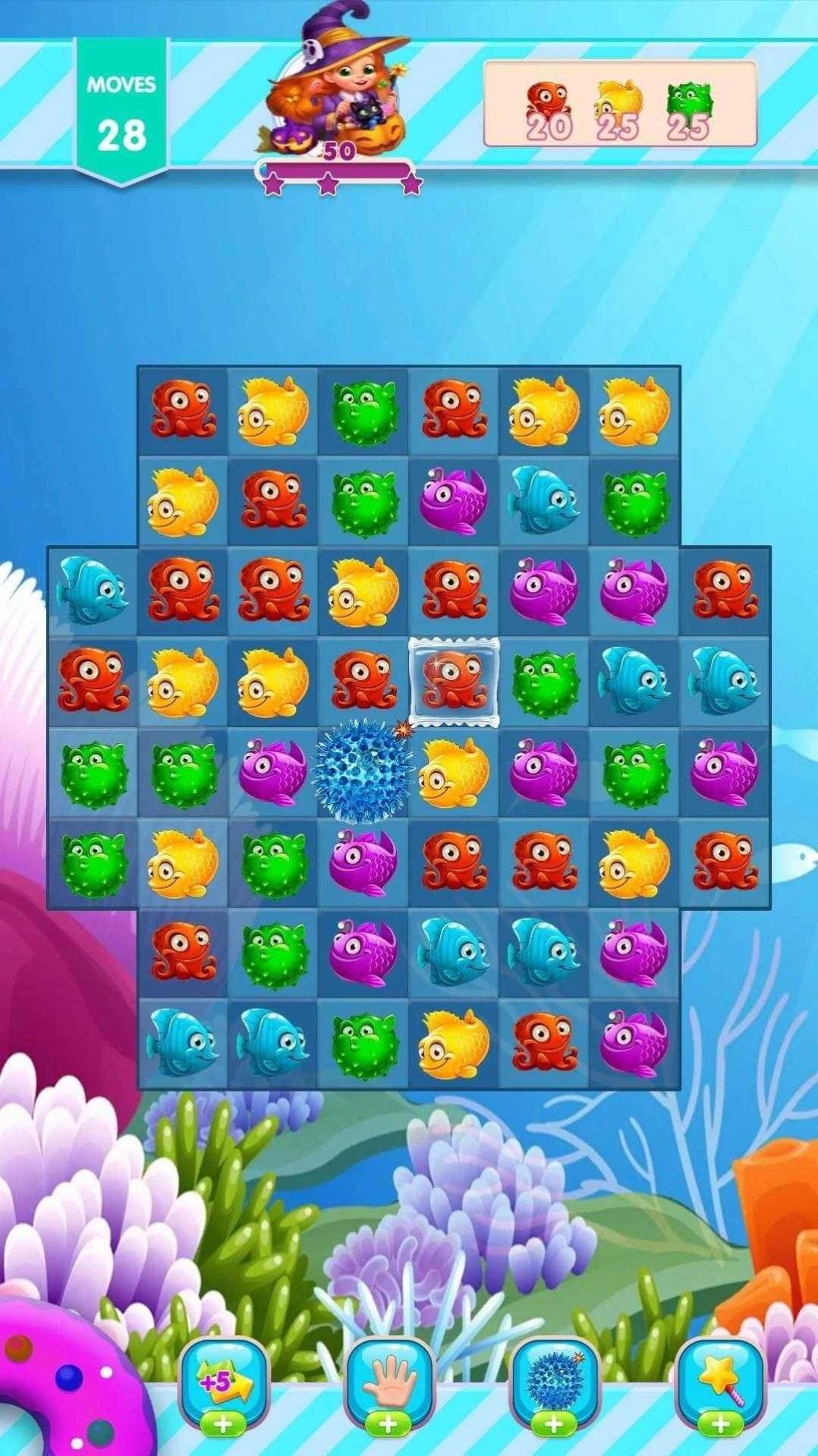 水族馆三消狂欢游戏