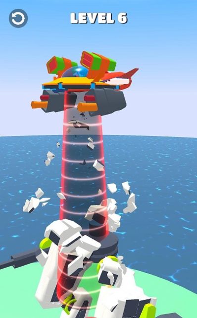 飞碟收集跑游戏