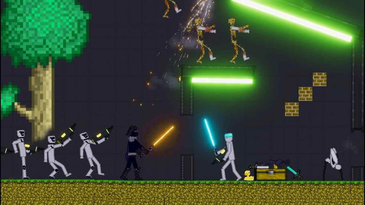 火柴人甜瓜游乐场游戏