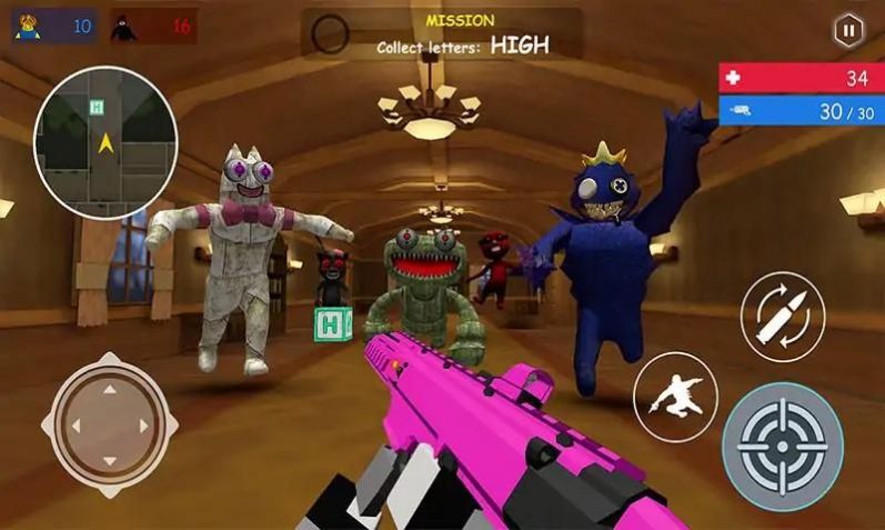 闹鬼游乐场之恐怖的胡安游戏