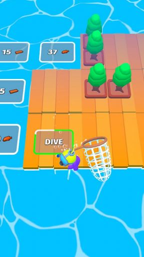 漂流探险3D游戏