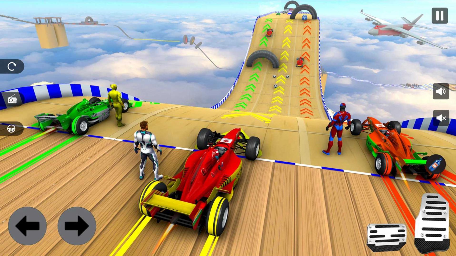 特技车超级英雄汽车游戏