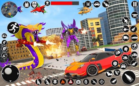 Anaconda蛇机器人游戏