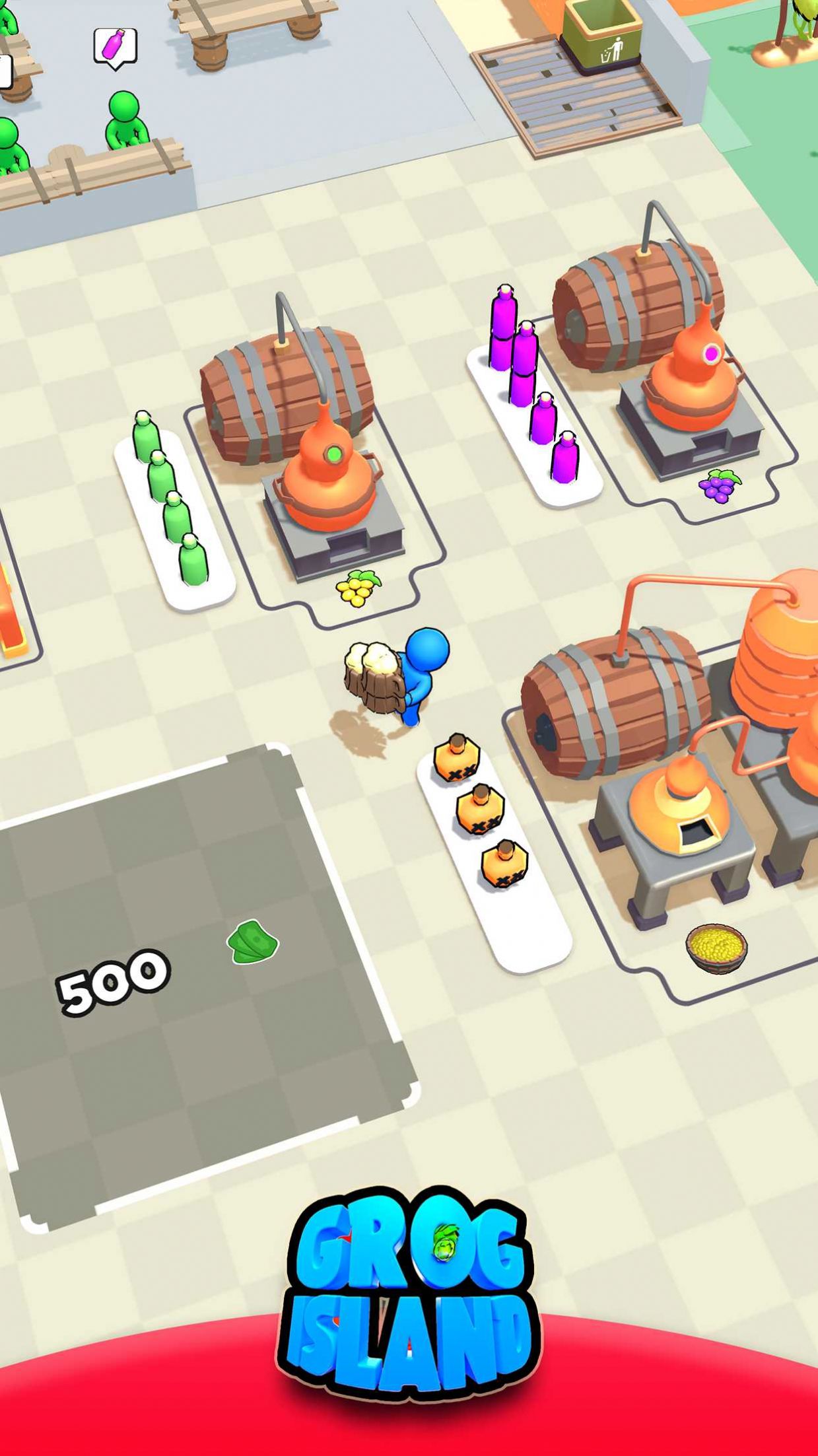 格罗格岛闲置酒吧游戏