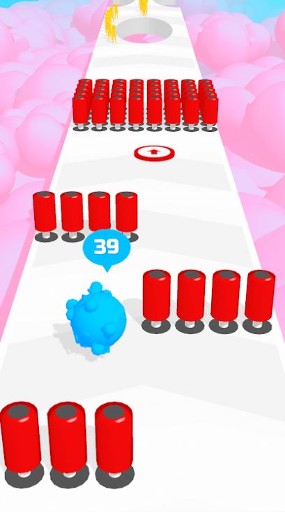 翻滚人群冲刺游戏