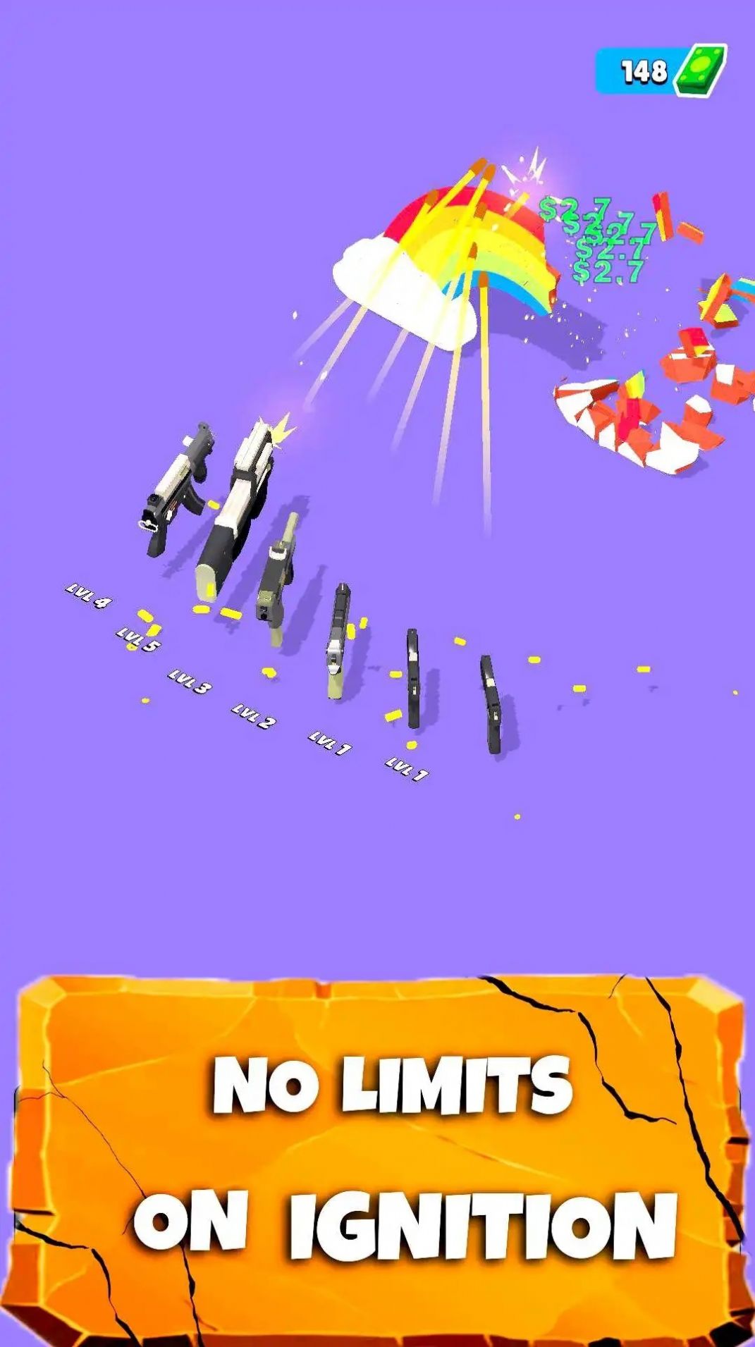 闲置武器射击游戏