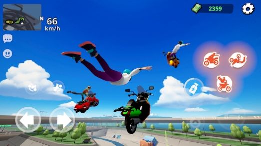 机动城市疯狂摩托快递游戏