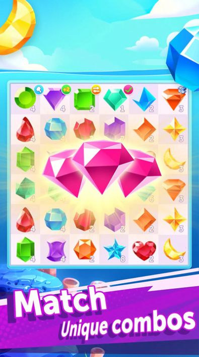 宝石粉碎合并大师游戏
