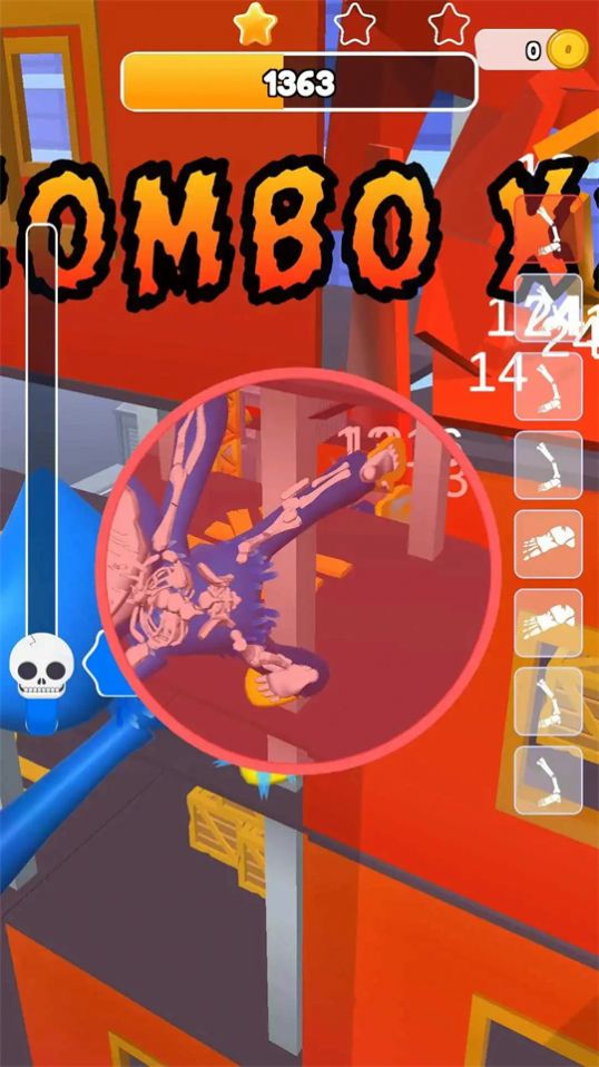 蓝色怪物坠落游戏