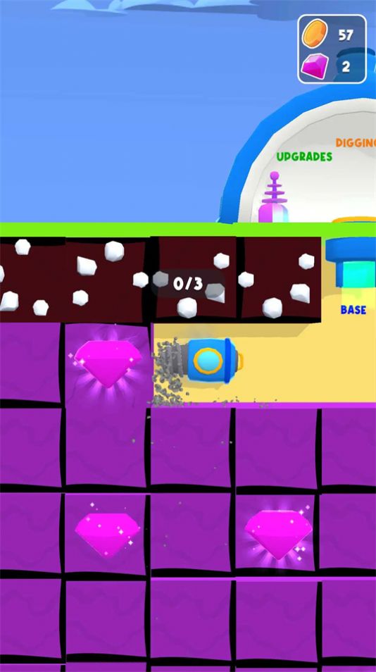 挖掘和防御游戏