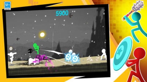 火柴人乱斗群殴双人版