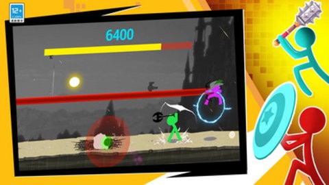 火柴人乱斗群殴双人版