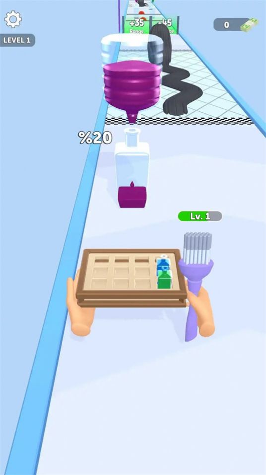 冲刺画头发游戏