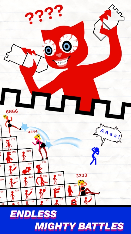 火柴人战斗强大的塔防战争游戏