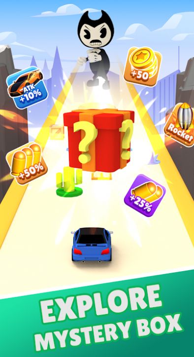 3D飞车子弹堆游戏