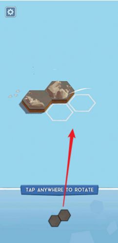 摆放袖珍星球游戏