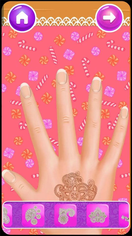 美甲店公主游戏