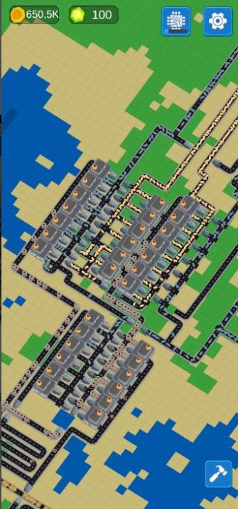 生产线工厂建造游戏