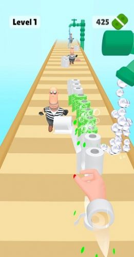 湿纸巾跑酷游戏