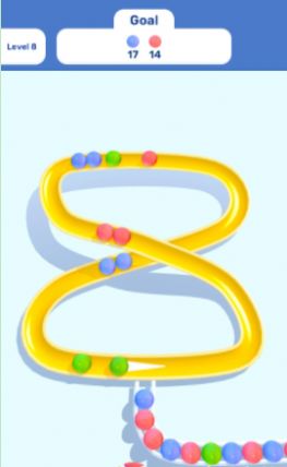 弹珠循环圈游戏