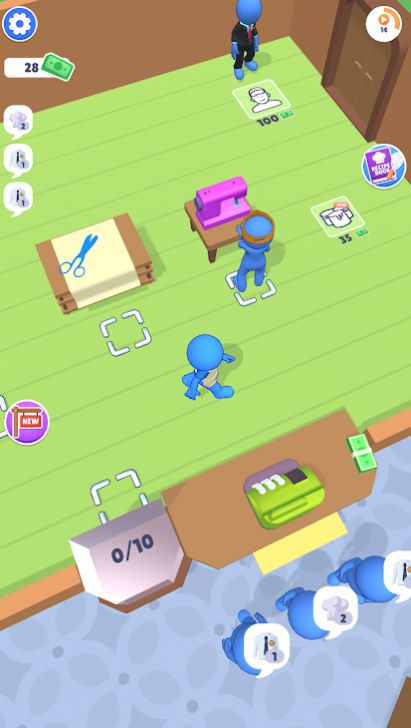 放置工作室裁缝大师游戏