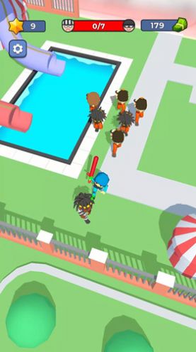 警察投掷器游戏