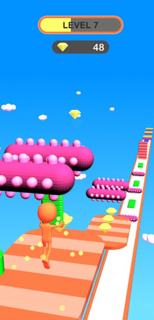 楼梯堆栈跑游戏
