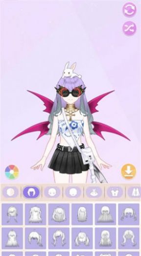 魔法女孩换装游戏