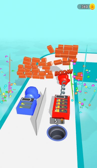 电池黑洞跑游戏