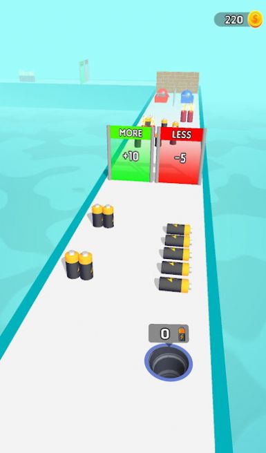 电池黑洞跑游戏