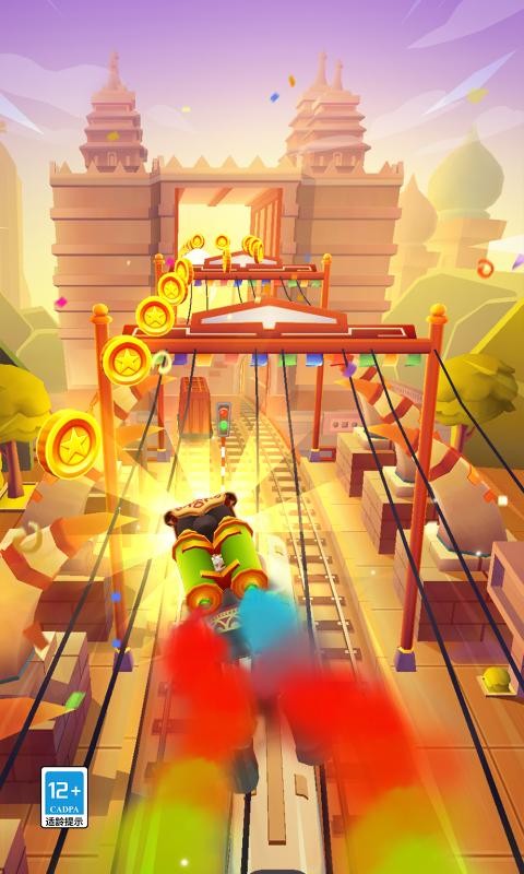 地铁跑酷锅铲同款