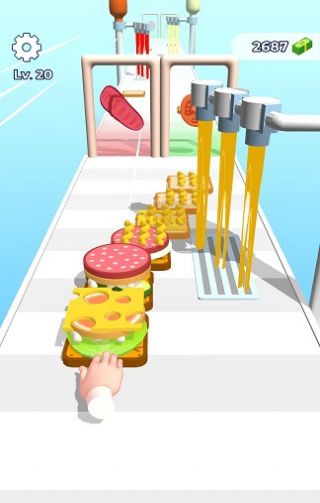 吐司制作跑游戏