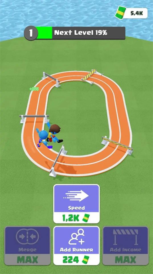 点击运动员游戏